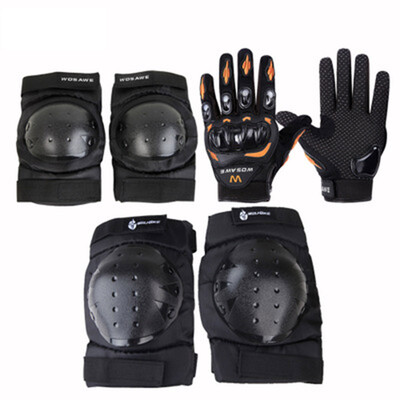 

Cycling ClothingsOff-road Anti-drop Suit Elbow Pad Knee Gloves Six-piece