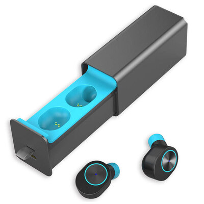 

HYUNDAI GW10 Dual Separate Bluetooth Headset Blue