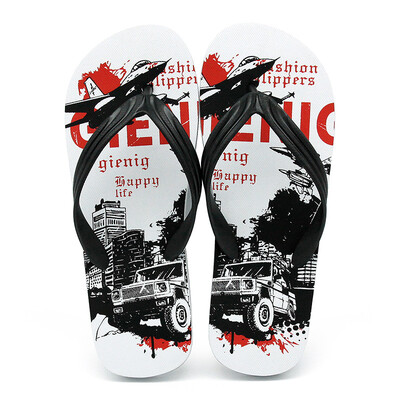 

GieniG Mens non-slip flat sand slippers
