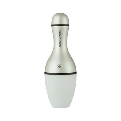 

TOMNEW Cool Air Humidifier Ultrasonic USB LED Colored Light Air Mist Aromatherapy Bowling Diffuser for Home Office Car or Spa