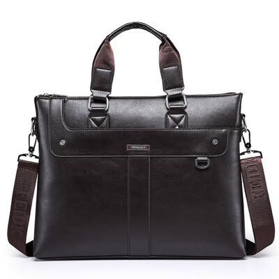 

Fashionable Mens Leather Business Bag Briefcase Crossbody Shoulder Bag Tote Bag B-fdk9926