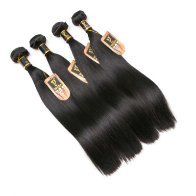 

YAVIDA 7A Virgin Malaysian Straight Hair Weave 4 Bundles Malaysian Virgin Hair Straight Human Hair Extension