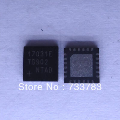 

5pcs/lot MAX17031ETG MAX17031E 17031E Dual Quick-PWM Step-Down Controller with Low-Power LDO and RTC Regulator for MAIN Supplies