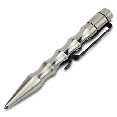 

Paulone ZSB802 stainless steel cool stick LED light flashlight self - defense tools EDC tools broken window