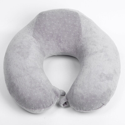 

KOOLIFE U-shaped pillow neck pillow cervical pillow car aircraft home travel headrest siesta pillow u-shaped pillow upgrade plus gray