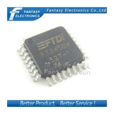 

5PCS FT245BM FT245B LQFP32 FT245 QFP FTDI USB FIFO ( USB - Parallel ) I.C. new and original free shipping