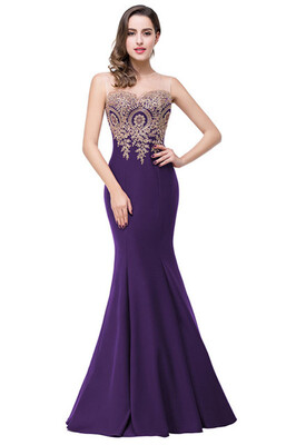

Appliques Burgundy Mermaid Lace Long Prom Dresses Evening Party Dress Vestido de Festa Longo