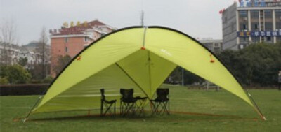 

Ultralarge 4-6 Person Use Waterproof Windproof Anti-UV Sun Shelter Camping Tent Large Gazebo