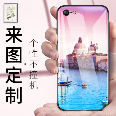 

Feichuang Apple 6 / 6s Mobile Shell Настроить iPhone6 ​​/ 6sPlus Стеклянная крышка Личность Creative DIY На заказ Заказать Мужчины и женщины