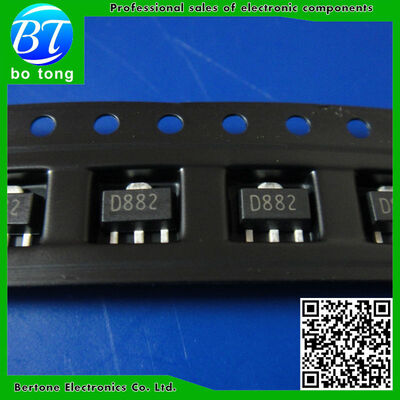 

Free Shipping 500pcslot SMD triode SOT- 89 2SD882 D882 NPN