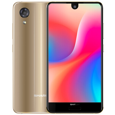

SHARP AQUOS S3 Mini Smart Phone 6GB64GB Gold