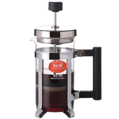 

Yami (Yami) tea machine 800cc Burton pressure pot YM5095 silver