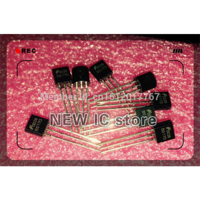 

1000pcslot BS170G BS170 TO-92 new&original Free Shipping