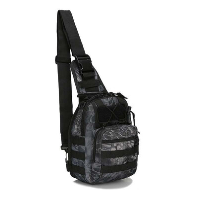 

Single shoulder oblique cross outdoor chest Pack