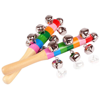 

Новая деревянная игрушка Baby Baby Baby Rattles Bell Baby Mobiles 2 шт.
