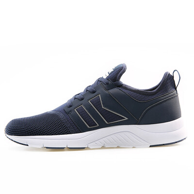

PEAK mens casual shoes mesh breathable non-slip wear-resistant lightweight cushioning retro sports shoes DE820177 Navy 40 yards