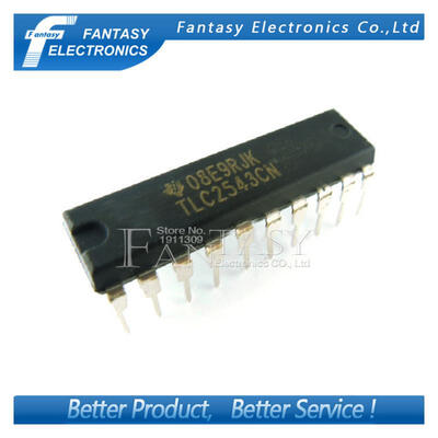 

2PCS TLC2543CN DIP20 TLC2543 DIP new and original IC free shipping