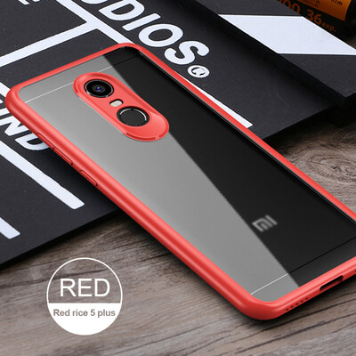 

IPAKY Xiaomi redmi 5 case Redmi 5 плюс корпус Ultra Thin Silicon TPU + Акриловые чехлы для корпуса Xiaomi Redmi 5 Redmi5 plus