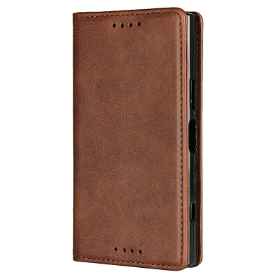 

Luxury Wallet Case for Sony Xperia XZ1 Compact High Quality PU Leather Flip Cover Kickstand Anti-shock Full Protection