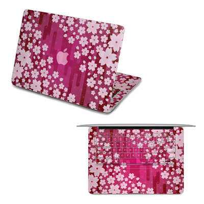 

GEEKID@Macbook Pro retina 13 decal front sticker macbook keyboard sticker flower decal top sticker US style keyboard protector