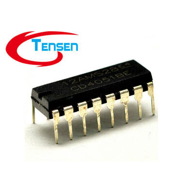 

10PcsLot CD4051BE HCF4051 HEF4051 DIP-16 CD Digital IC