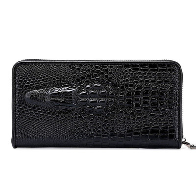 

Mens Wallet Mens Clutch Bag Mens Leather Wallet Crocodile Bag Wallet Wallet B-fdkwu2828
