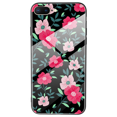 

Youjia Apple 87Plus Mobile Shell iPhone87Plus Glass Shell Back cover Scratch-proof Scratch All-inclusive Soft-edge protective cover Proverb