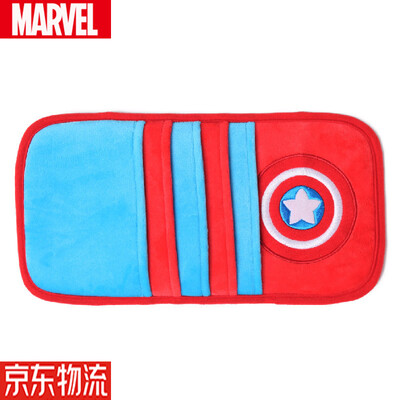 

Marvel car sun visor block card car car card box set car storage car supplies interior genuine Marvel Captain America