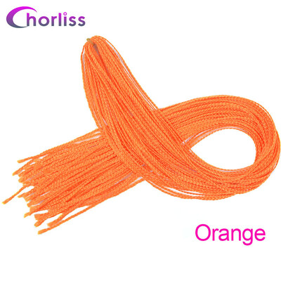 

Chorliss Crochet Box Braids Colored Synthetic Hair Extensions 28Bug Gray Blonde Purple 613 Synthetic Hair Extensions