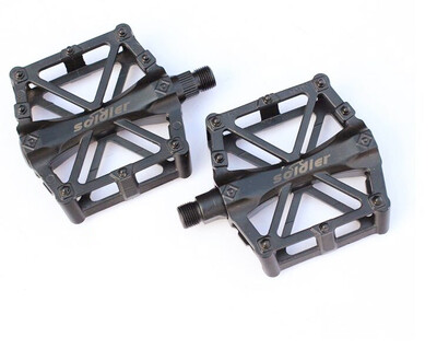 

Simi 1 set bicycle pedal aluminum mountain bike pedal road bike seal 3 bearing pedal bicycle pedal bicycle parts