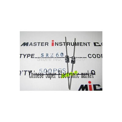

100PCS SR260 Schottky Diode