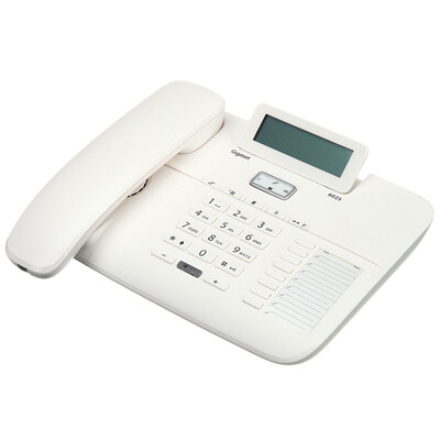 

Set of Gigaset original Siemens brand 6025 office machine home phone (white