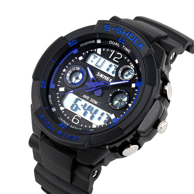 

SKMEI 9031Men Fashion Analog and Digital Sports LED Watch