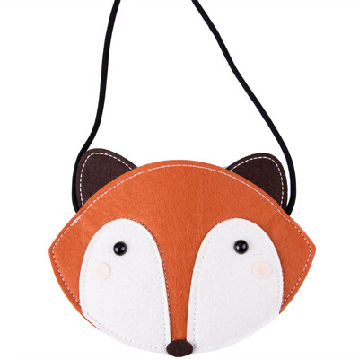 

Toddler Casual Shoulder Bag Children Fox Cartoon Kids Girls Messenger Handbag