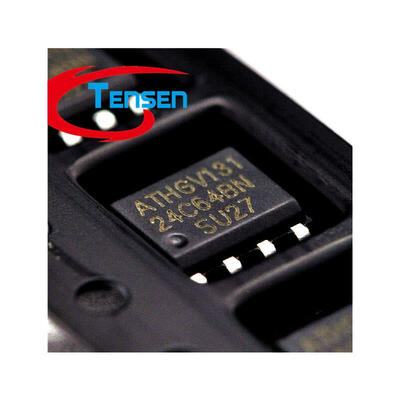

10Pcs/Lot 24C64 AT24C64 AT24C64N-10PU-2.7 SOP-8 2-Wire Serial EEPROM 64K BIT