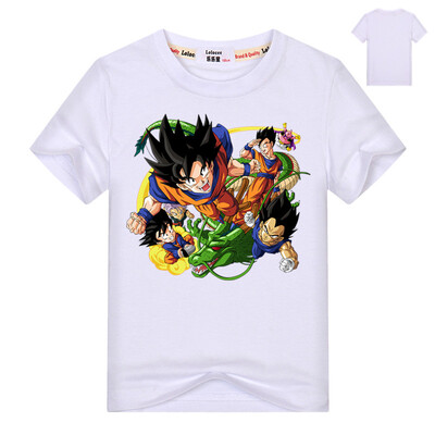 

Новые милые дети Goku 3D футболка DBZ t рубашки Мальчики Повседневные тройники Аниме Dragon Ball Z Super Saiyan t рубашки Harajuku