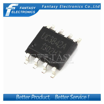 

10PCS UC3842A SOP8 UC3842 SOP UC3842B SMD new and original IC free shipping