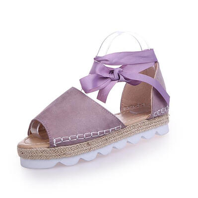 

2018 summer new style explosion leg bandage flat heel thick rope breathable sandals