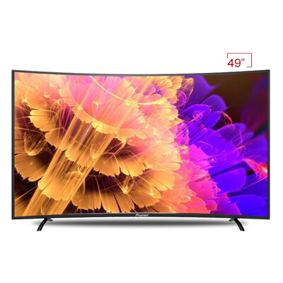 

（Отправка из R U ） Телевизор полукруг LED 49QM-SMH7 smart tv wifi HDMI USB VGA AV IOS FULLHD Android 49телевизор