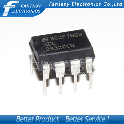 

5PCS ADC0832CCN DIP8 ADC0832 DIP new&original Free shipping