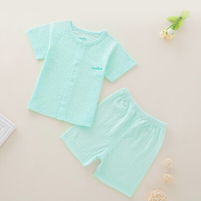 

Baby Clothes Summer Short Sleeve Boy Clothing Cotton Baby Girl Clothes Cool Soft Outfit Suit Infant T-shirt Pants Sets Pajamas