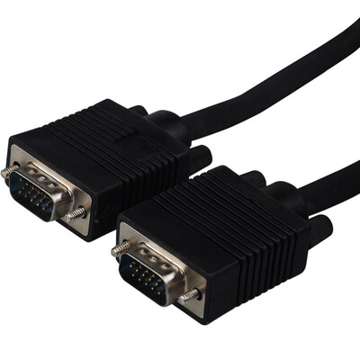 

Ferguson cabos F001605 vga line computer&TV cable display extension line data line video cable 5 m 3 4 vga line audio package
