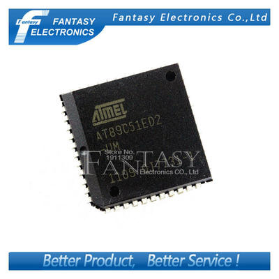 

5PCS AT89C51ED2-UM PLCC44 AT89C51ED2 PLCC new&original IC free shipping