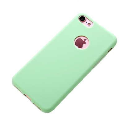 

IPhone7 mobile phone shell Apple 7plus Candy Silicone phone sleeve multi-color ultra-thin macarons Matte Mobile phone shell