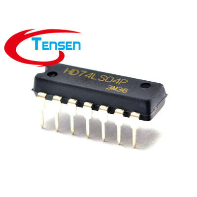 

10PcsLot SN74LS04N SN74LS04 74LS04 HEX INVERTER DIP-14 IC