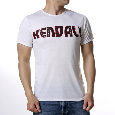 

Mens Round Neck Print Pullover T-Shirts