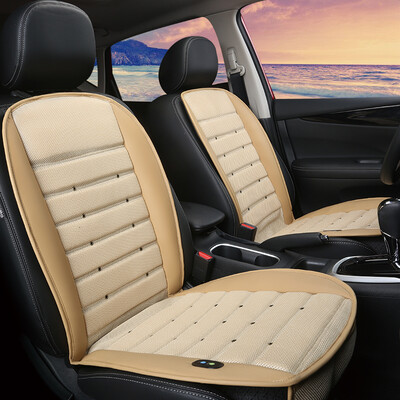 

Brash BOLISH cool cool air ventilation cushion car seat summer seat cushion seat cover FJ02 universal beige factory straight hair
