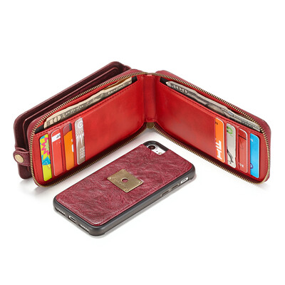

Iphone 7 Plus8 Plus Luxury Leather Commerce Multi-function Fashion Handbag Wallet Card Clip Cover Phone case