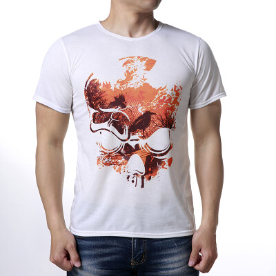 

Mens Short Sleeves O-neck Print T-Shirts