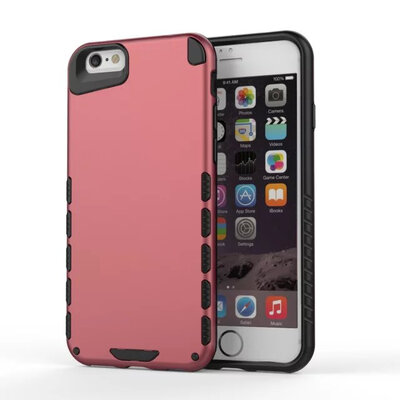 

iphone6, плюс новые гибридные тпу + PC shockproof "2in1" babybear дизайн в случае применения брони iPhone 6 плюс защитник покрытия